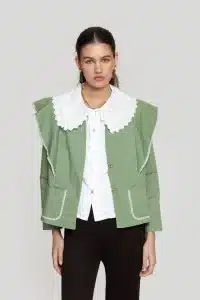 CHAQUETA MASSIMA ALBORA VERDE