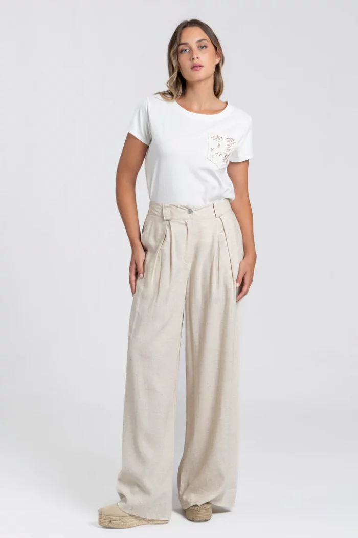 Pantalón lino varios colores